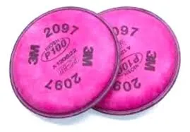 [PR0008] FILTRO 3M 2097 PARTÍCULAS P100 MOLESTOS VAPORES PRECIO PAR