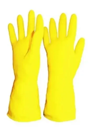 [PM0016-S] GUANTE DE LATEX AMARILLO (PAR) (S)